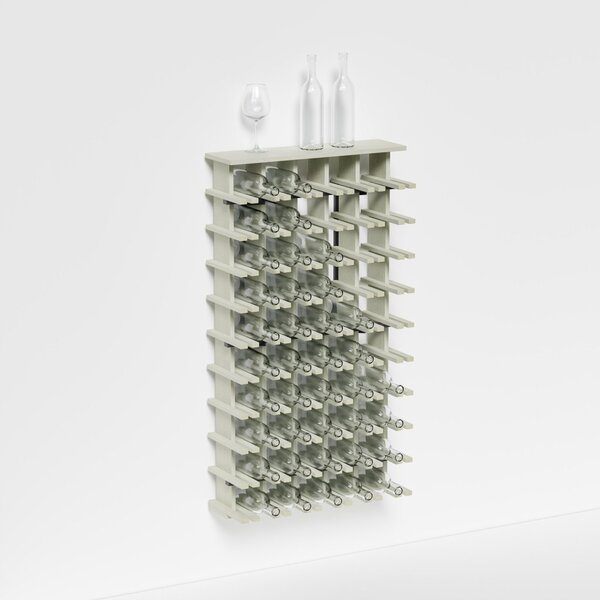 Raxi | Array 7051 shelf, Stojan na víno nástěnný | 50 lahví Barva: Mint