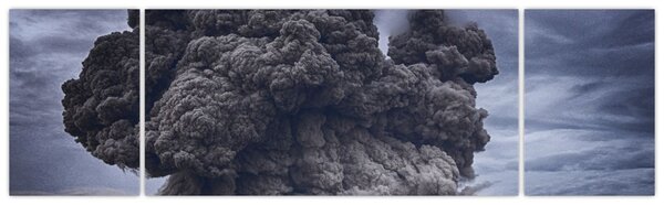 Obraz - Sopečná erupce (170x50 cm)