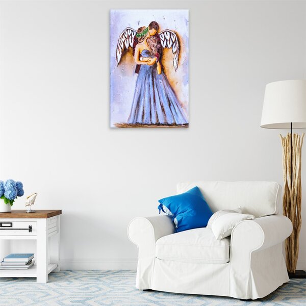 Obraz na plátně - Pár v očekávání - 40x60 cm