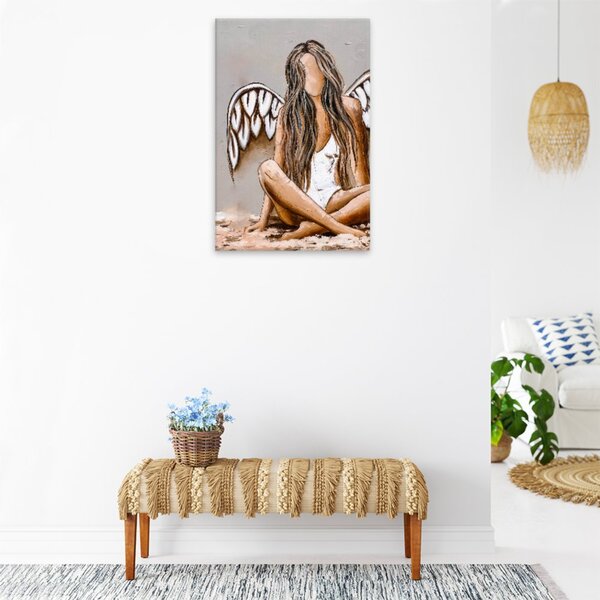 Obraz na plátně - Jenom anděl - 40x60 cm - CZ výroba
