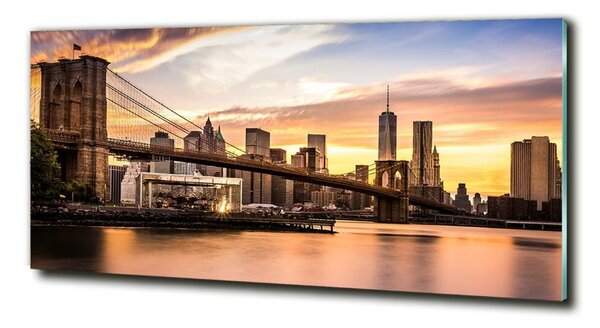 Fotoobraz na skle Brooklynský most osh-69026847