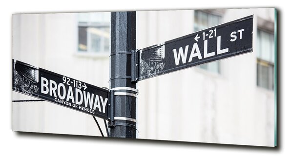Foto obraz fotografie na skle Wall Street značka osh-69248312