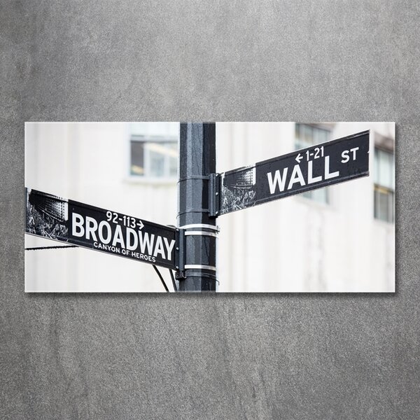 Foto obraz fotografie na skle Wall Street značka osh-69248312