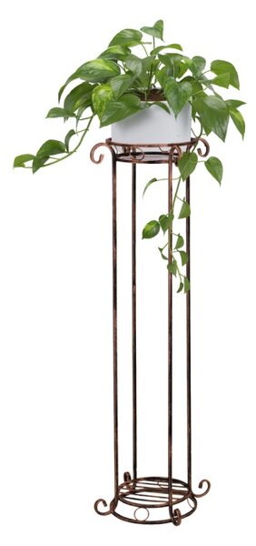 Kovový záhon - větší sloupec - Měděná patina (Versanis)