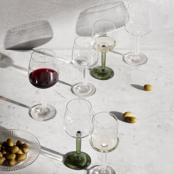 Sklenice na víno Hammershøi Green 350 ml – set 2 ks