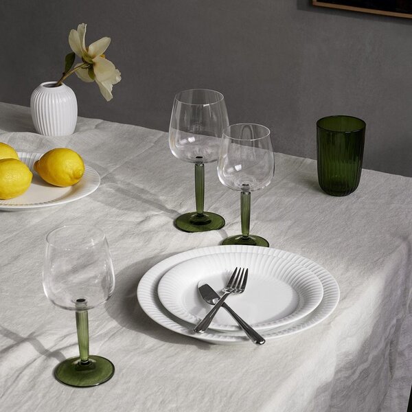 Sklenice na víno Hammershøi Green 350 ml – set 2 ks