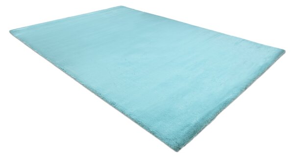 Makro Abra Kusový koberec BUNNY aqua modrý Rozměr: 60x100 cm