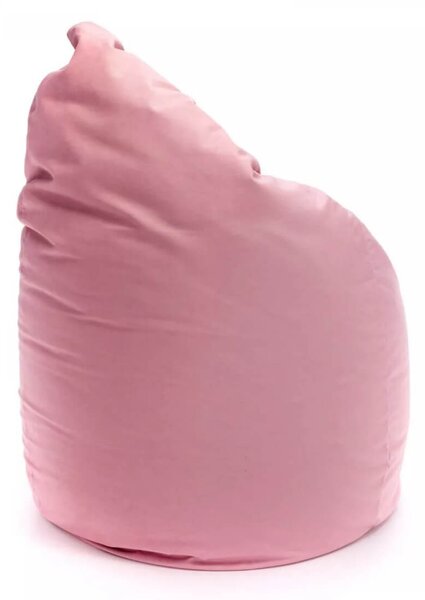 Sedací pytel Primabag Mega Sako plyš růžová
