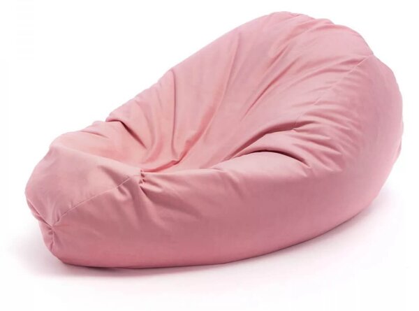 Sedací pytel Primabag Mega Sako plyš růžová
