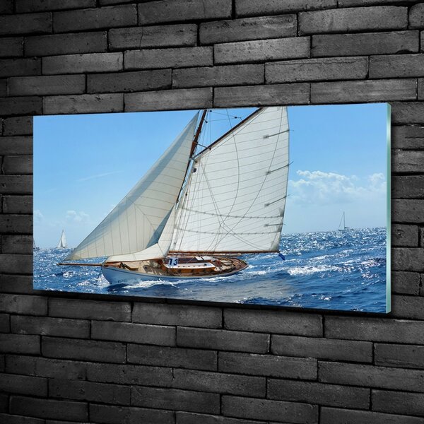 Foto-obraz fotografie na skle Jachta osh-70350996
