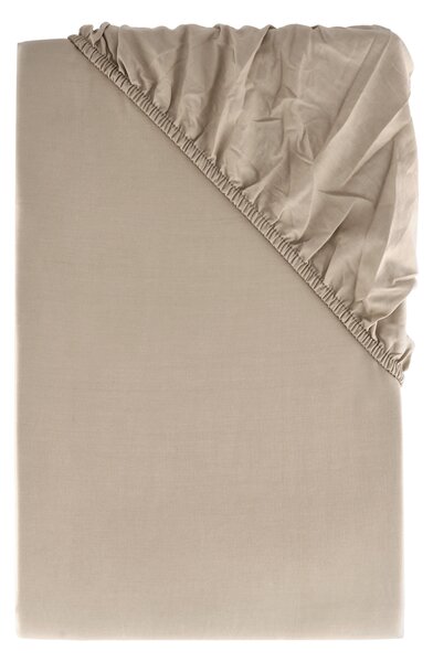 Livarno home Perkálové napínací prostěradlo, 140-160 x 200 cm (béžová) (100393238001)