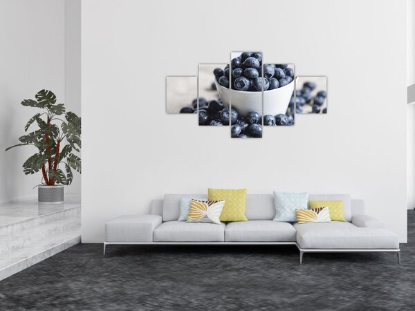 Obraz - Borůvky (125x70 cm)