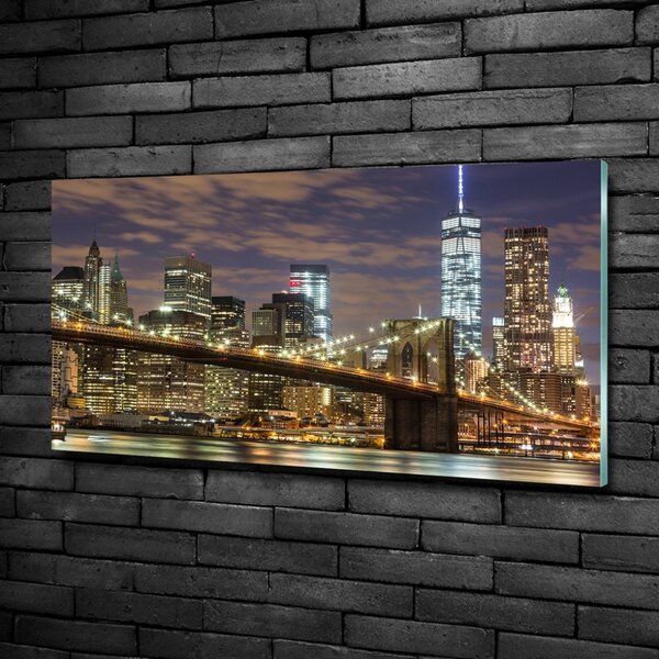 Foto obraz fotografie na skle Brooklynský most osh-70432448