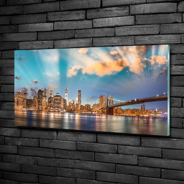 Foto obraz fotografie na skle Brooklynský most osh-70496759