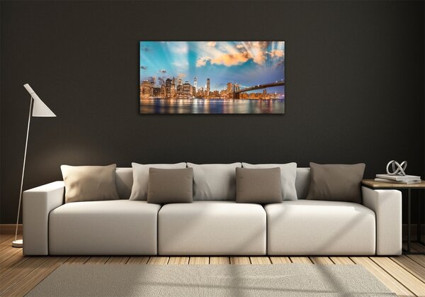 Foto obraz fotografie na skle Brooklynský most osh-70496759