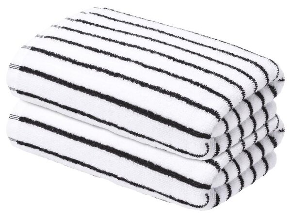 Livarno® Froté ručník, 2 kusy, 50 x 100 cm (bílá) (100407459004)