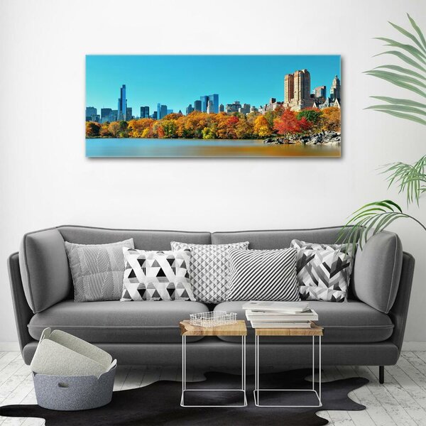 Foto obraz skleněný horizontální New York podzim osh-70676089