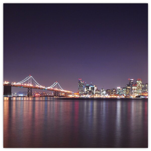 Obraz pohledu na San Francisco, California (30x30 cm)
