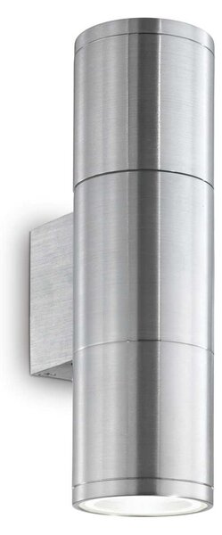 Ideal Lux Venkovní svítidlo Gun AP2 small, IP44 Barva: Hliník