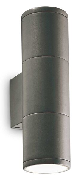 Ideal Lux Venkovní svítidlo Gun AP2 small, IP44 Barva: Hliník