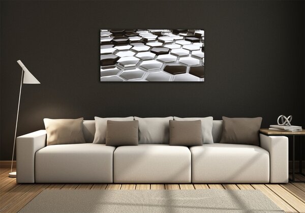Fotoobraz na skle Abstrakce 3D osh-71084089