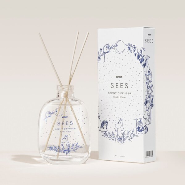 SEES Vonný difuzér SEES × Moomin 200 ml, Nordic Winter