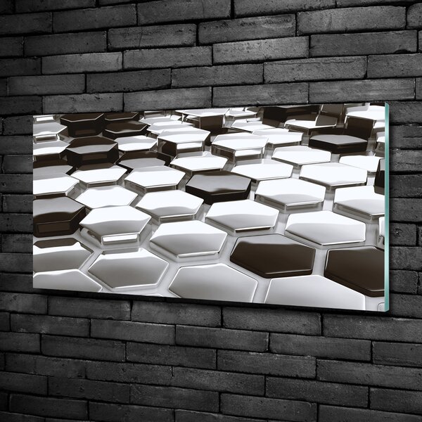 Fotoobraz na skle Abstrakce 3D osh-71084089