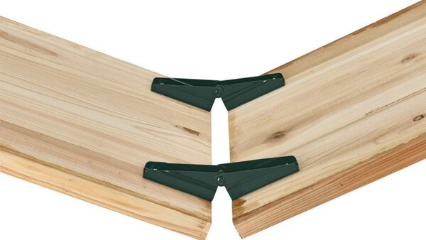 Pivní set 220 cm z jedlového dřeva, skládací, nosnost 250 kg