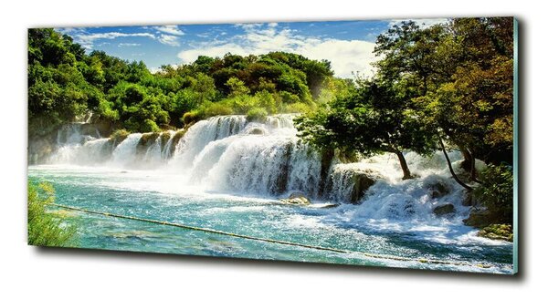 Fotoobraz na skle Vodopád Krka osh-71335224