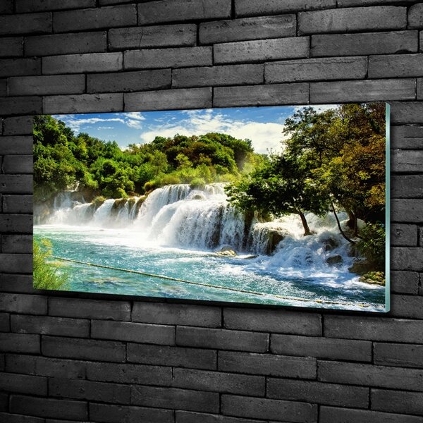 Fotoobraz na skle Vodopád Krka osh-71335224