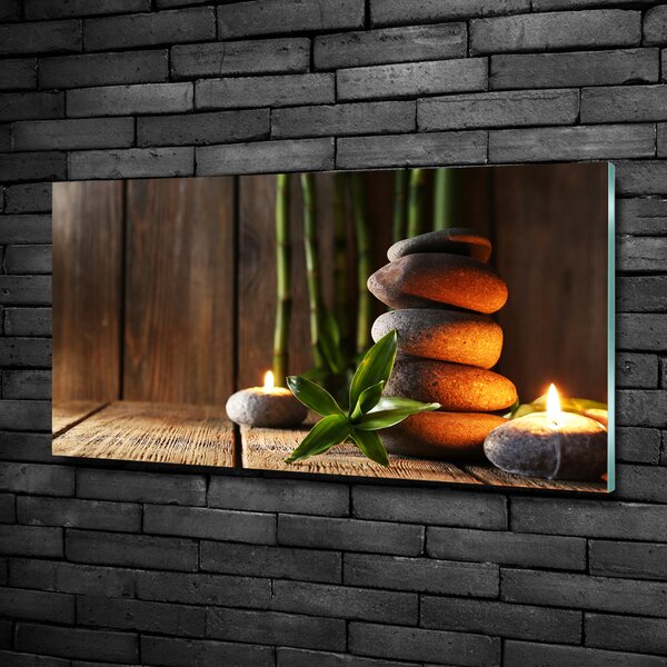 Foto obraz fotografie na skle Kameny zen bambus osh-71618515