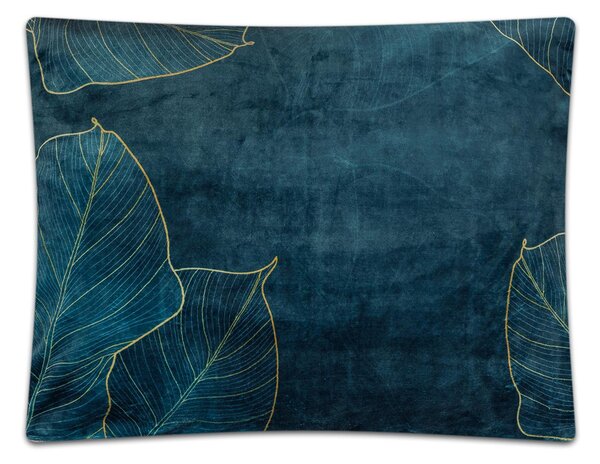 Povlečení mikroflanel LISTY - 70x90 + 140x200 cm