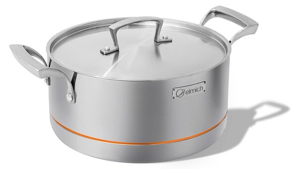Elmich Pětivrstvý nerezový hrnec Penta Copper s měděným jádrem Ø 18 cm (2L)