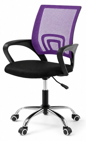 Aga Kancelářské křeslo MR2077 Černo - Fialové