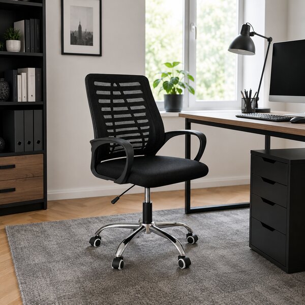 Aga Kancelářské ergonomické křeslo MR2078 Černé