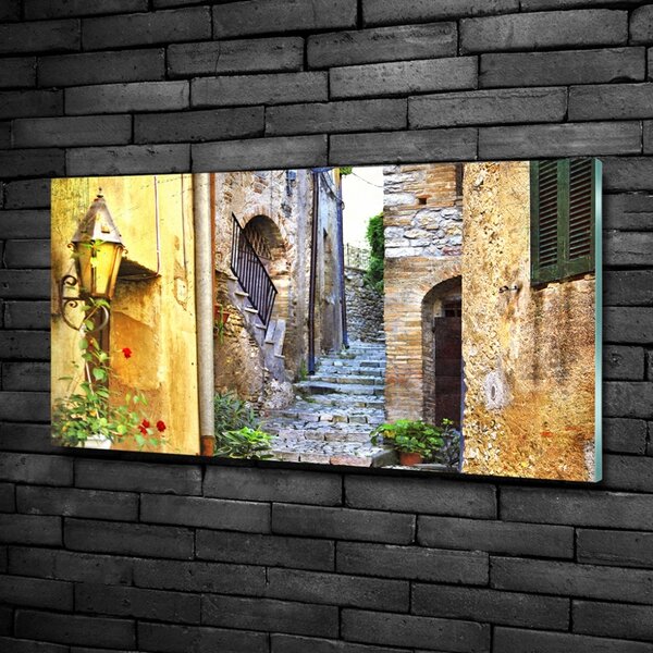 Foto obraz fotografie na skle Okouzlující ulička osh-71817995