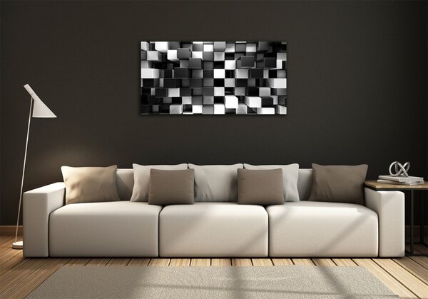 Moderní skleněný obraz z fotografie Abstrakce kostky osh-72067994