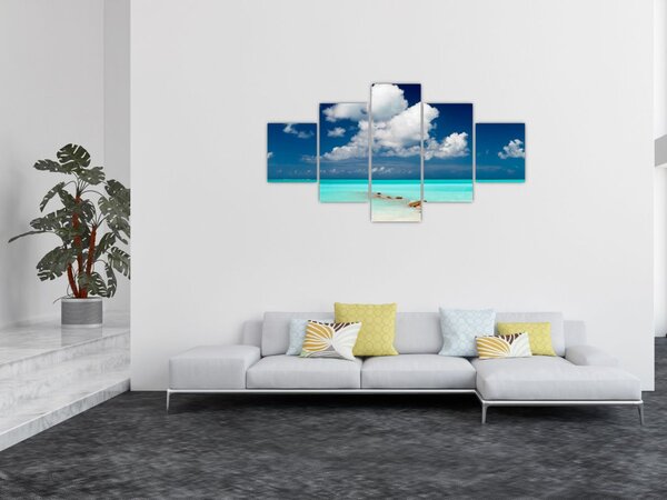 Obraz moře (125x70 cm)