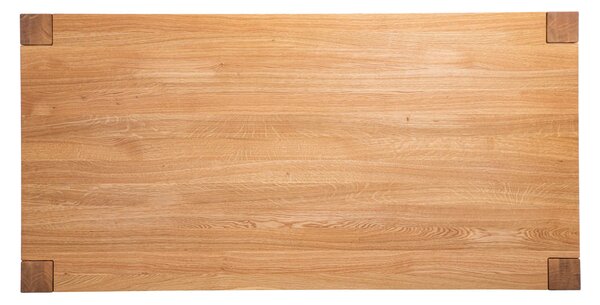 Jídelní stůl masiv dub Neapol 1400x900 olej+vosk (deska 2+2 cm)