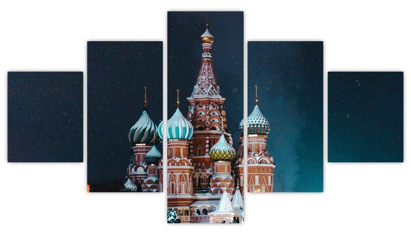 Obraz stavby v Rusku (125x70 cm)