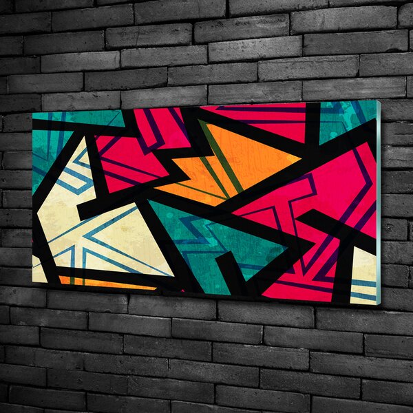Fotoobraz skleněný na stěnu do obýváku Geometrické pozadí osh-72292790