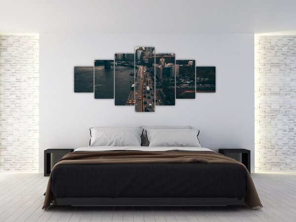 Obraz Manhattonu (210x100 cm)