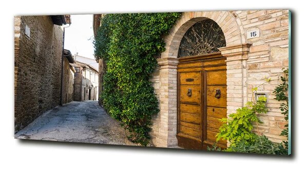 Foto-obraz fotografie na skle Okouzlující ulička osh-72603695