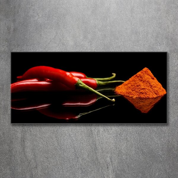 Fotoobraz na skle Chilli a cayenne osh-72959251
