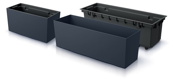 Truhlík URBI CASE s vkladem antracit 39,5cm