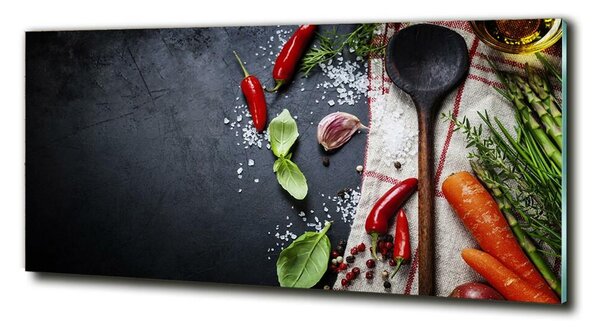 Foto obraz sklo tvrzené Ingredience osh-73254756