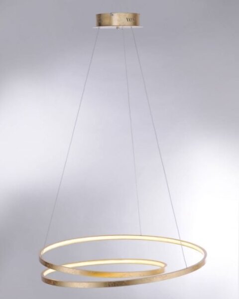 Paul Neuhaus 2474-12 - LED Stmívatelný lustr na lanku ROMAN LED/40W/230V zlatá
