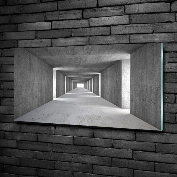 Foto obraz fotografie na skle Betonový tunel osh-73367796