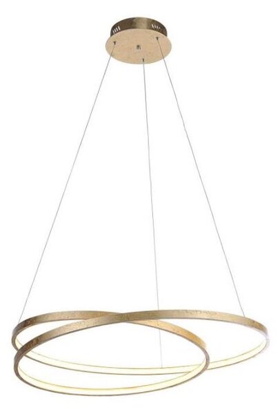 Paul Neuhaus 2474-12 - LED Stmívatelný lustr na lanku ROMAN LED/40W/230V zlatá