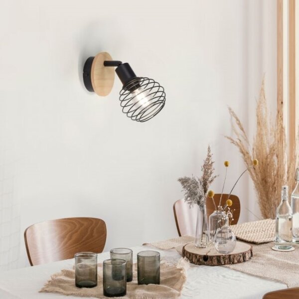 Leuchten Direkt 15921-79 - Nástěnné bodové svítidlo EUGEN 1xE14/40W/230V